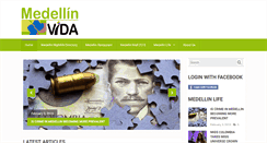 Desktop Screenshot of medellinvida.com